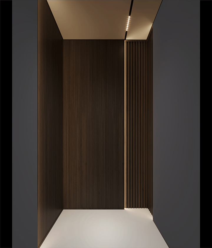 Elevador residencial para casa pequeña, elevador de villa para el hogar, color marrón oscuro, a la moda, con certificado CE